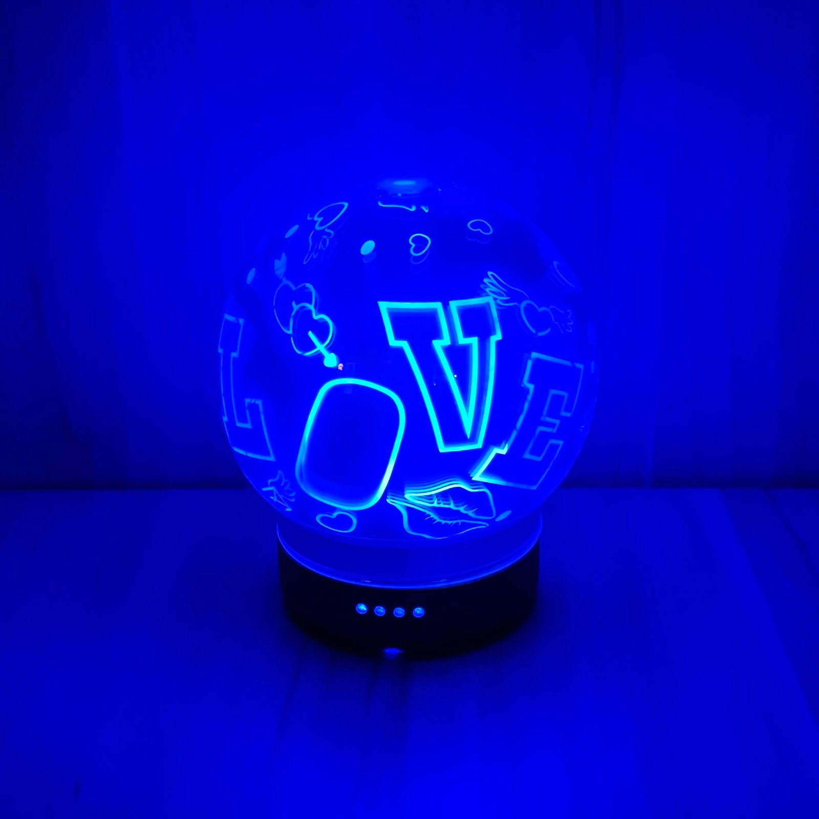 Difusor esfera de vidrio 6 Difusor esfera de vidrio 6