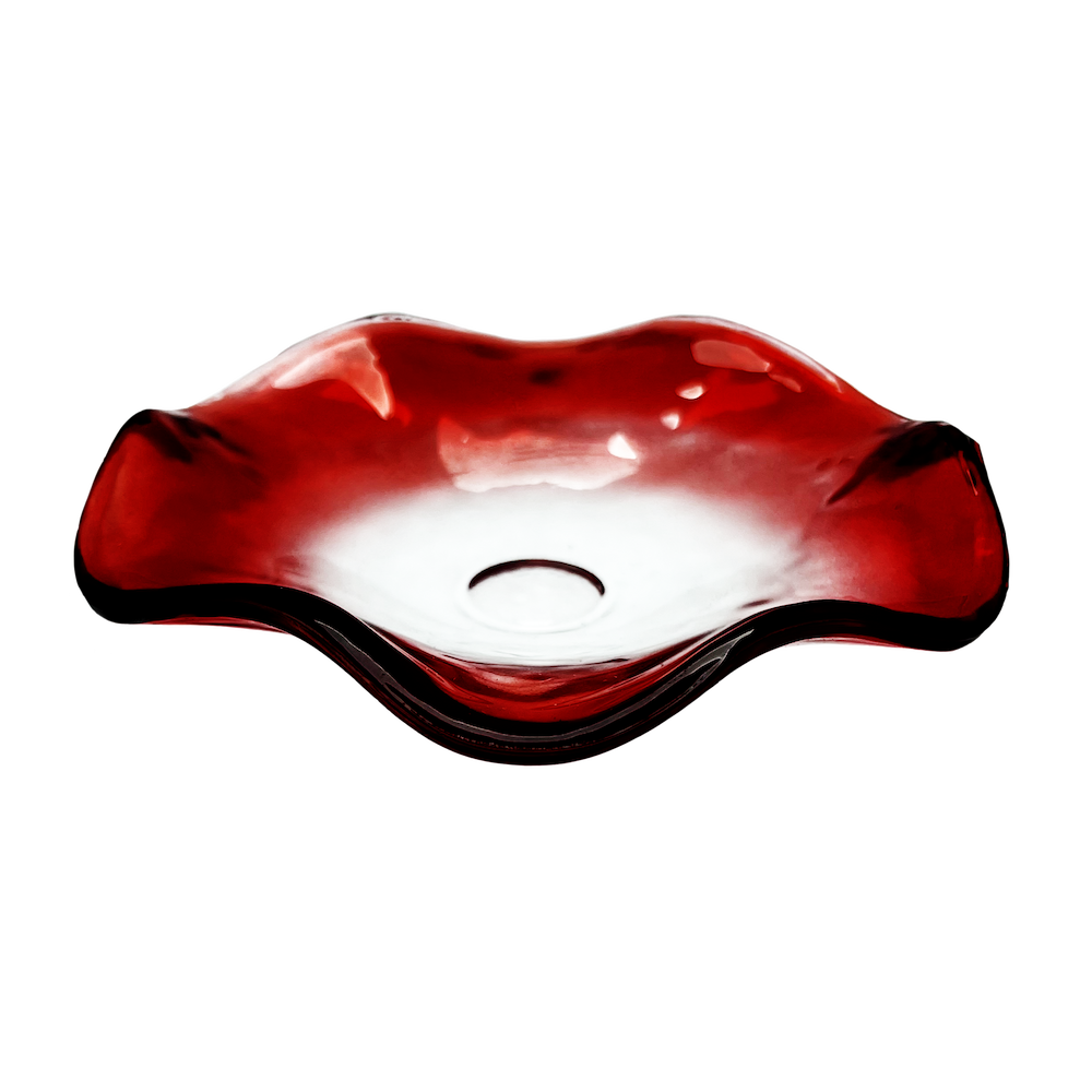 Plato de pebetero eléctrico rojo Plato de pebetero eléctrico rojo