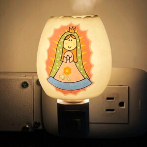 Pebetero eléctrico de pared Virgen de Guadalupe