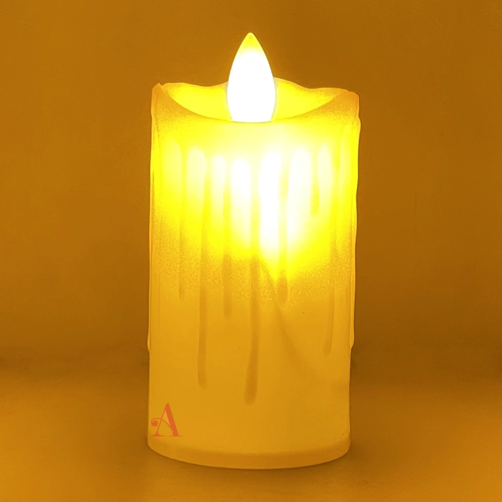 vela de pila mediana 2