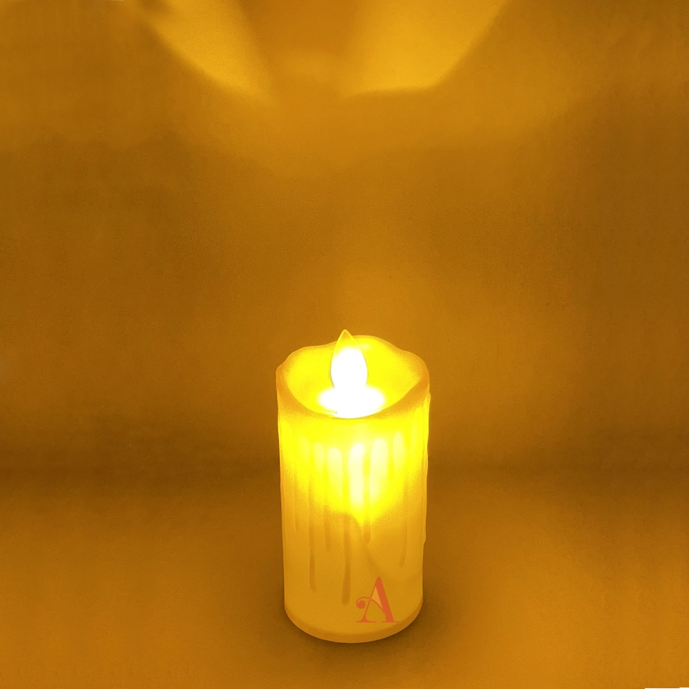 vela de pila mediana 3