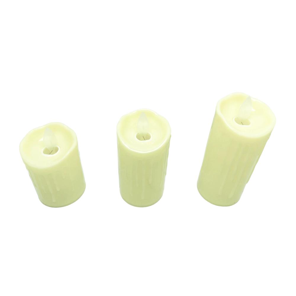 velas de pila chorreadas 2