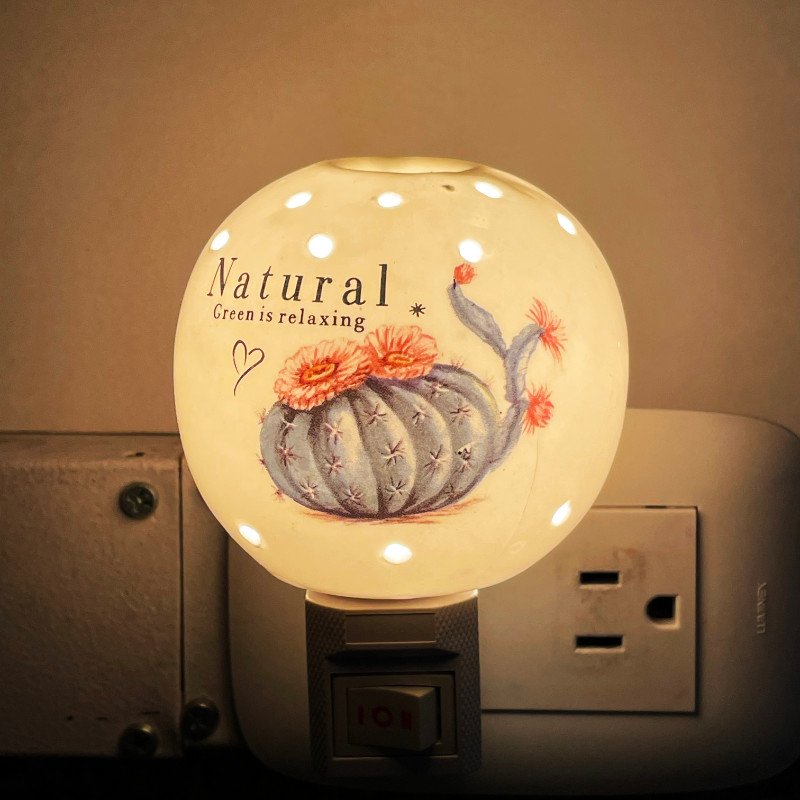 Pebetero de pared 5 encendido